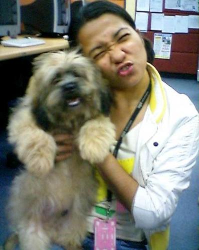 borrowed pooch - meet Mozart