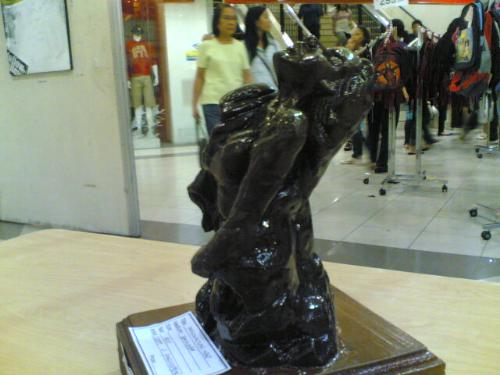 Imaginacion uno... - This is my sculpture made of Terracotta...A work out of my imagination...