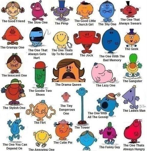 The Mr Men and Little Miss books - Superb children&#039;s books by Roger Hargreave