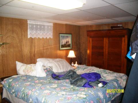 where I stayed - Here is where I stayed. The prime of the sleeping quarters..:)