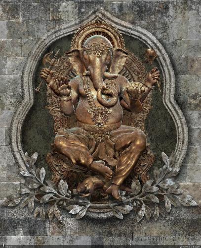 ganesha_3d - It's the 3d artwork.