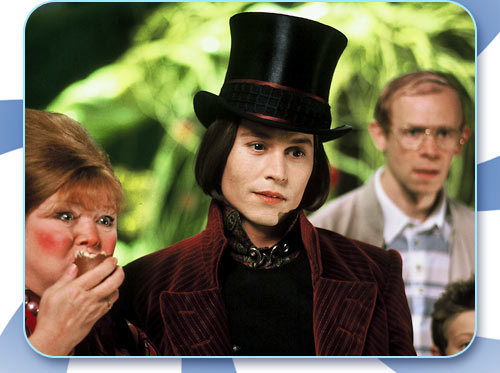 Johnny Depp - Johnny Depp as Willy Wonker in Charlie and the cHocolate Factory