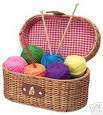 knitting - knitting wool and needles