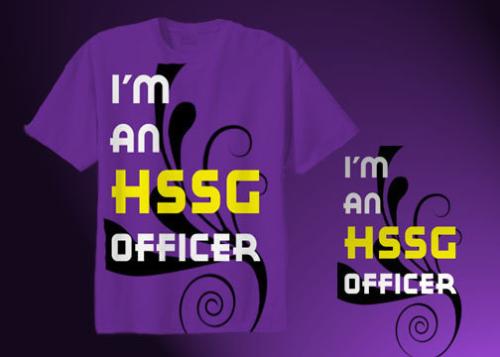 school org - designed an student council shirt