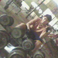 at the gym - me :D