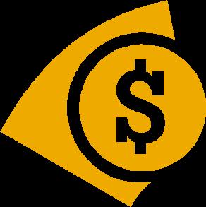 dollar sign - This sign is like an international language understood by everyone like what are we talking about......