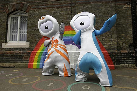 Wenlock and Mandeville - Meet Wenlock and Mandeville, the mascots of the London 2012 Olympic Games and Paralympics. Wenlock and Mandeville - Meet Wenlock and Mandeville, the mascots of the London 2012 Olympic Games and Paralympics.