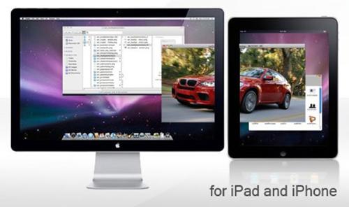 iPAD or iMAC ? - A picture of iPAD and iMac