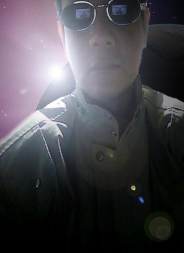 space man - It's me, I edited the background so that it would appear I'm in outer space.