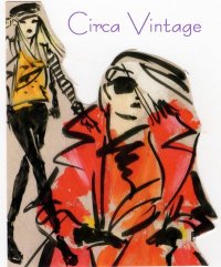 www.circavintageshoppe.com - our store logo. We are a vintage store and high end current designer clothing store combination. If you are looking for anything special, please contact us.