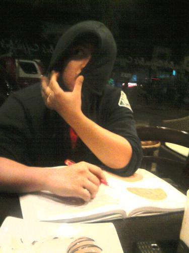 Study - me studying