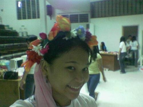 fairy me :) - taken during the rehearsal for our school play :)