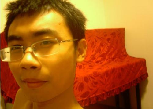 person - me in front of panio