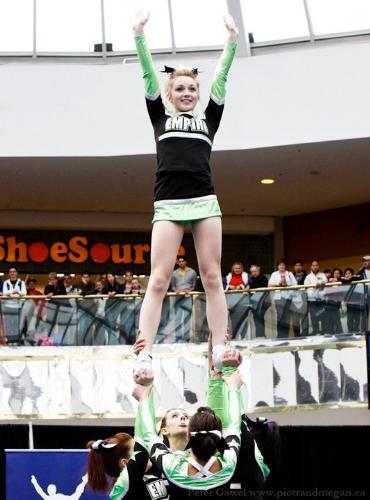professional picture of my extension - my cheer team 2010 extension