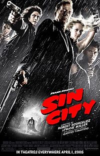 sin movie poster - A movie poster featuring the star-studded cast of, Sin City