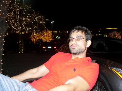 me - That is me just relaxing after dinner.