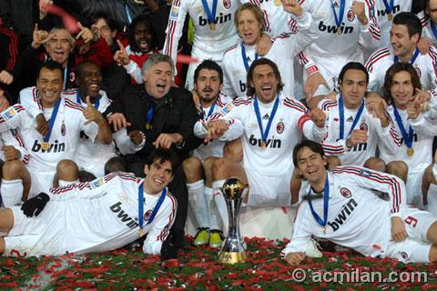 AC Milan CL -2007 - The CL winning team of AC Milan, my beloved club...