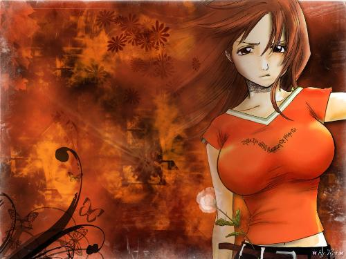 Orihime - Picture of Orihime Inoue from the Anime Bleach.