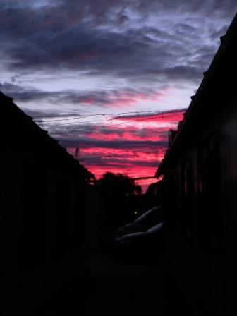 a beautiful morning - woke up finding a beautiful cloud