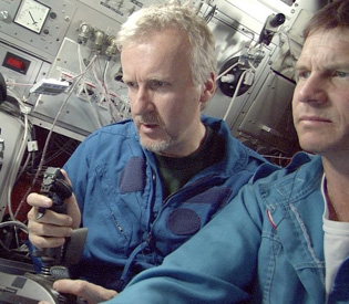 James Cameron - Ghosts of Absyss - James Cameron at work