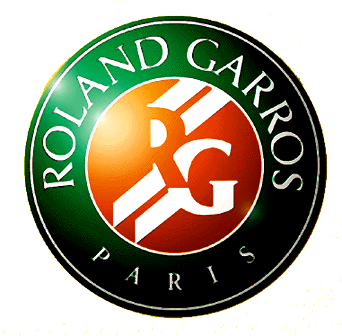 tennis - Photo of the logo or emblem of the tilt Roland Garros, the prestigious Grand Slam of France.
