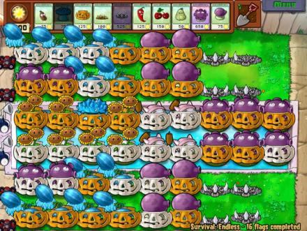 pvz survival endless  - how far can you go in survival endless level? i think you're great if you reached 200 flags, :D