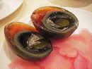 century egg - a black egg