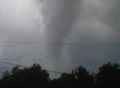 tornado in NH - a tornado in Gorahm NH, taken by my brother not far from where I live.