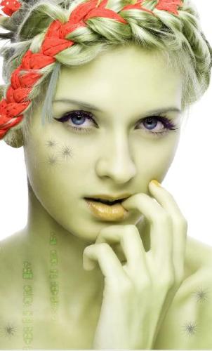 Photoshopping ~!! - the effects of photoshop, this was just a simple picture and now look at it !!
