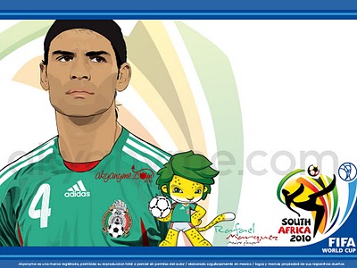 Rafael Márquez - Mexico's captain.