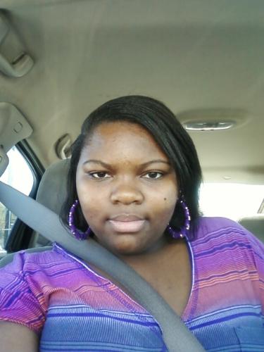 Me - This is a photo of me in my sister's car