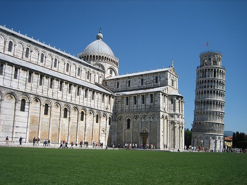 Tower of Pisa - Image from Flicker.com Simon in pisa....  The beautiful Leaning Tower of Pisa...