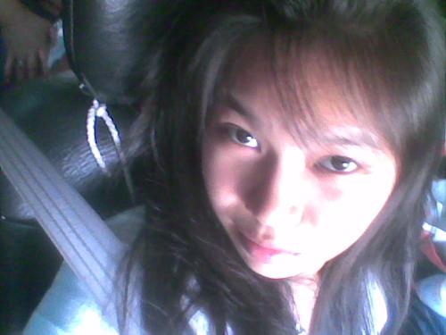 aTtiTude MattErs - this picture was taken inside the van on our way to Cavite.