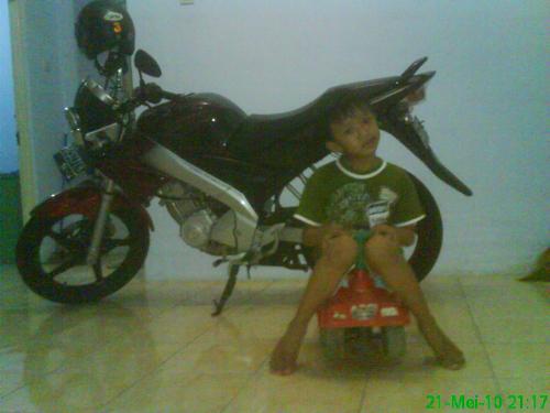 My children  - he is my boy.