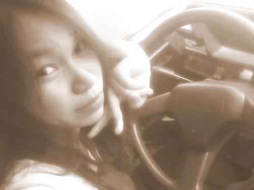 driving - taking pictures at the stop