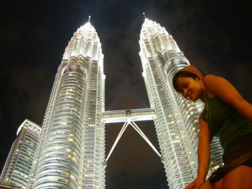 The petronas Tower - This was last January of 2010
