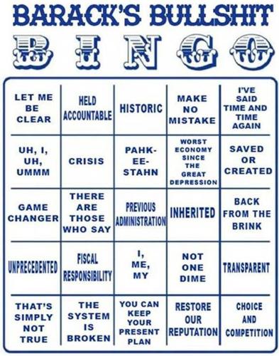 Barack Bingo - Fun for All!