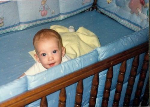 I was so cute...what happened?! - Just one of the many photos that were taken of me as a baby. :D