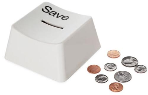 Saving Money - There are different ways to save money, and many people like to save their spare change in a specific place and watch it grow with every cent they add.