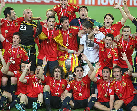 Spain football team - Spain the European Football Champions