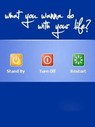 What you want to do with your life? - This picture is for those people who have lost faith in their Life,Lost hope and Lost faith in God. Only Three option available for their, out of three only two option is positive. Either they can restart or stand by.