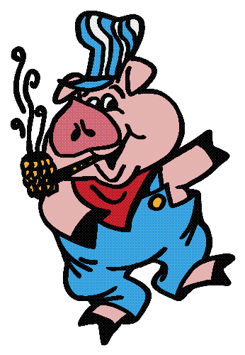 The Grand BBQ - Small Dancing Pig
