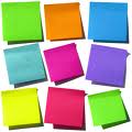 sticky notes - colorful post it notes