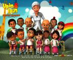 upin & ipin - malaysian's anime character tells story about twins brother in a village :)
