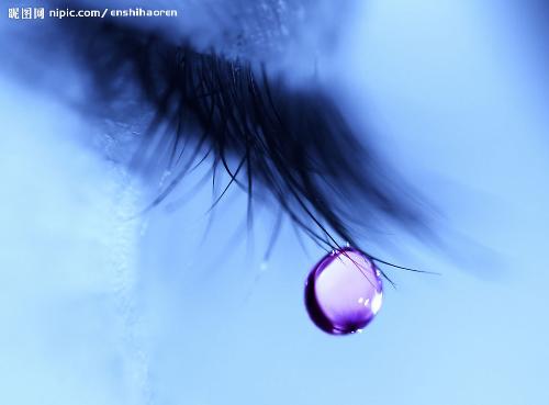Tears - An eye with tears