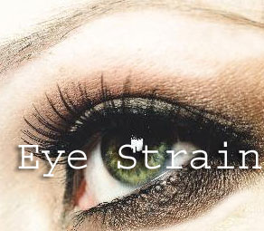 Eyes - A picture of straining eye Eyes - A picture of straining eye