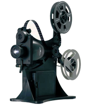 projector - A picture of a movie projector