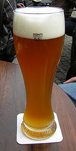 Beer glass - German lager beer Beer glass - German lager beer