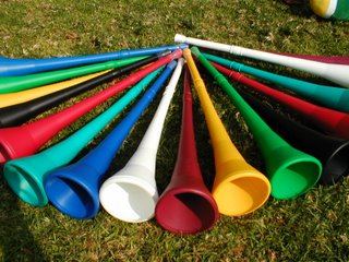 Vuvuzelas - vuvuzelas used in World Cup