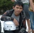 my picture in kawah putih - me, in 'Kawah Putih'